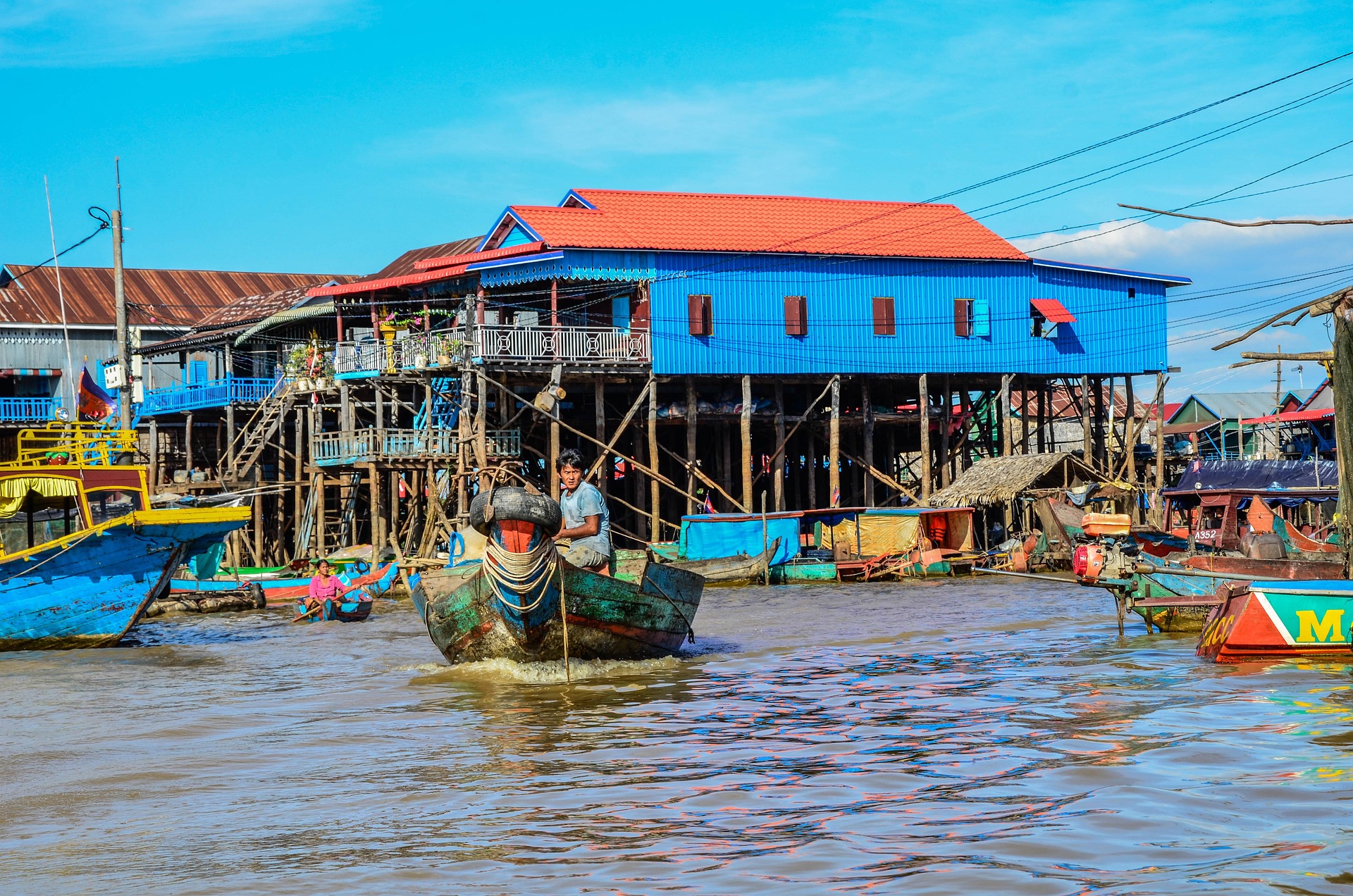 4° giorno: TEMPLI DI BANTEAY SREI ED AVVENTURA SUL LAGO DI TONLE SAP 